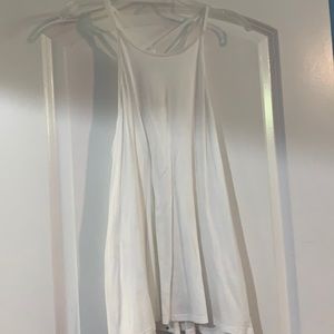 White tank top